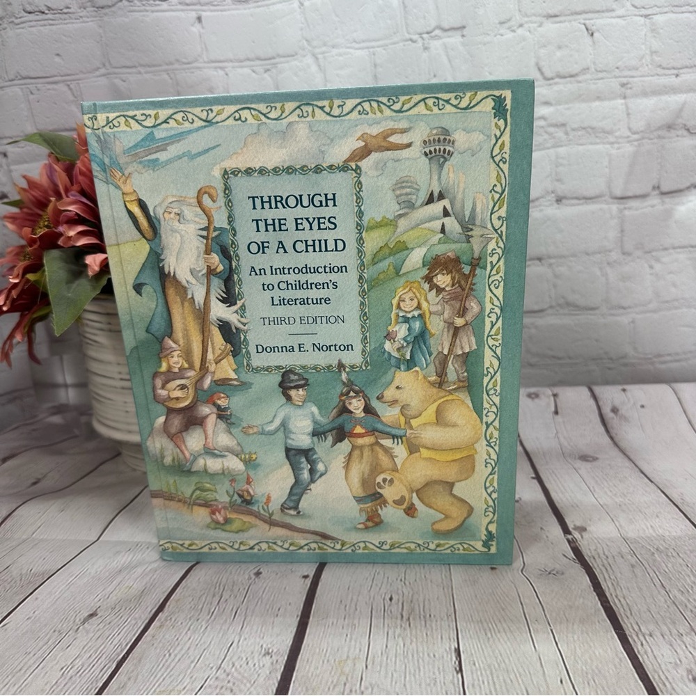 vtg 1991 textbook Through the Eyes of a Child hardcover collegiate classic